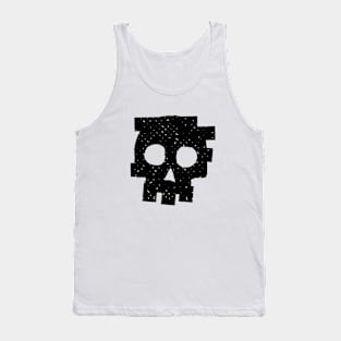 punk skull design Tank Top